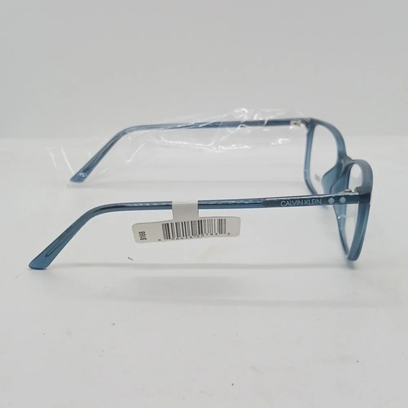 NWT RX-ABLE CALVIN KLEIN EYEGLASS FRAMES CK19512G CRYSTAL TEAL